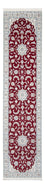 Tapis de couloir Tapis persan - Nain - Premium - 297 x 80 cm - rouge