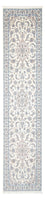 Tapis de couloir Tapis persan - Nain - Premium - 346 x 84 cm - crème