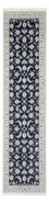 Tapis de couloir Tapis persan - Nain - Premium - 301 x 82 cm - bleu foncé