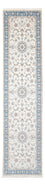 Tapis de couloir Tapis persan - Nain - Premium - 300 x 80 cm - crème