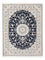 Tapis persan - Nain - Premium - 195 x 150 cm - bleu foncé