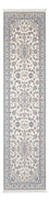 Tapis de couloir Tapis persan - Nain - Premium - 297 x 81 cm - crème