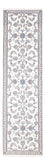 Tapis de couloir Tapis persan - Nain - 290 x 74 cm - argent