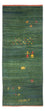 Tapis de couloir Tapis Gabbeh - Persan - 202 x 78 cm - vert