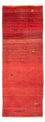 Tapis de couloir Tapis Gabbeh - Persan - 227 x 85 cm - rouge