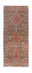 Tapis de couloir Tapis persan - Bidjar - 156 x 65 cm - rouge