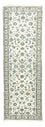 Tapis de couloir Tapis persan - Nain - Royal - 295 x 90 cm - blanc naturel