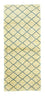 Tapis de couloir Tapis Gabbeh - Persan - 190 x 82 cm - bleu