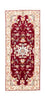 Tapis de couloir Tapis persan - Tabriz - Royal - 202 x 81 cm - rouge