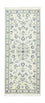 Tapis de couloir Tapis persan - Nain - 194 x 79 cm - blanc naturel