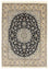 Tapis persan - Nain - Royal - 350 x 254 cm - bleu foncé