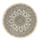 Tapis persan - Nain - Royal ronde - 200 x 200 cm - beige