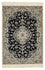 Tapis persan - Nain - Premium - 117 x 80 cm - bleu foncé
