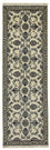 Tapis de couloir Tapis persan - Nain - 240 x 78 cm - beige