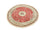 Tapis en soie - Soie du Cachemire ronde - 183 x 183 cm - rouge