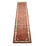 Tapis de couloir Tapis persan - Nomadic - 385 x 80 cm - rouge