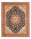 Tapis persan - Tabriz - Royal - 255 x 205 cm - bleu foncé