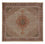 Tapis persan - Tabriz - Royal carré - 204 x 196 cm - marron