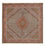 Tapis persan - Tabriz - Royal carré - 210 x 206 cm - rouille
