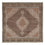 Tapis persan - Tabriz - Royal carré - 207 x 205 cm - marron