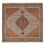 Tapis persan - Tabriz - Royal carré - 203 x 200 cm - marron clair