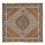 Tapis persan - Tabriz - Royal carré - 206 x 202 cm - marron clair