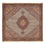 Tapis persan - Tabriz - Royal carré - 204 x 198 cm - marron clair