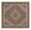 Tapis persan - Tabriz - Royal carré - 200 x 197 cm - marron