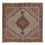 Tapis persan - Tabriz - Royal carré - 200 x 197 cm - marron clair