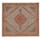 Tapis persan - Tabriz - Royal carré - 204 x 196 cm - marron clair