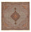 Tapis persan - Tabriz - Royal carré - 202 x 198 cm - marron clair