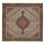Tapis persan - Tabriz - Royal carré - 204 x 200 cm - marron clair
