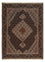 Tapis persan - Tabriz - Royal - 202 x 153 cm - marron foncé