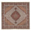 Tapis persan - Tabriz - Royal carré - 204 x 202 cm - marron clair