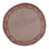 Tapis persan - Bidjar ronde - 250 x 250 cm - gris clair