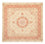 Tapis persan - Tabriz - Royal carré - 245 x 245 cm - beige clair