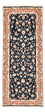 Tapis de couloir Tapis persan - Tabriz - Royal - 191 x 78 cm - bleu foncé