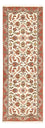 Tapis de couloir Tapis persan - Tabriz - Royal - 202 x 69 cm - crème