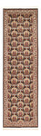 Tapis de couloir Tapis persan - Tabriz - Royal - 197 x 61 cm - beige