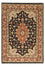 Tapis persan - Ghom - Royal - 194 x 137 cm - bleu foncé