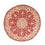 Tapis persan - Tabriz - Premium ronde - 200 x 200 cm - rouge