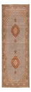 Tapis de couloir Tapis persan - Tabriz - Royal - 404 x 150 cm - marron clair