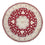 Tapis persan - Tabriz - Premium ronde - 250 x 250 cm - rouge