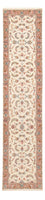 Tapis de couloir Tapis persan - Tabriz - Premium - 347 x 77 cm - beige