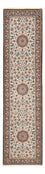 Tapis de couloir Tapis persan - Isfahan - Premium - 314 x 83 cm - sable