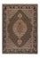 Tapis persan - Tabriz - Royal - 203 x 150 cm - marron foncé
