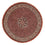 Tapis persan - Bidjar ronde - 170 x 170 cm - rouge foncé