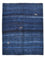 Tapis Gabbeh - Loribaft Persan - 195 x 158 cm - bleu foncé