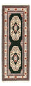 Tapis de couloir Tapis persan - Tabriz - Royal - 202 x 74 cm - bleu foncé
