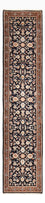 Tapis de couloir Tapis persan - Classique - 335 x 77 cm - bleu foncé